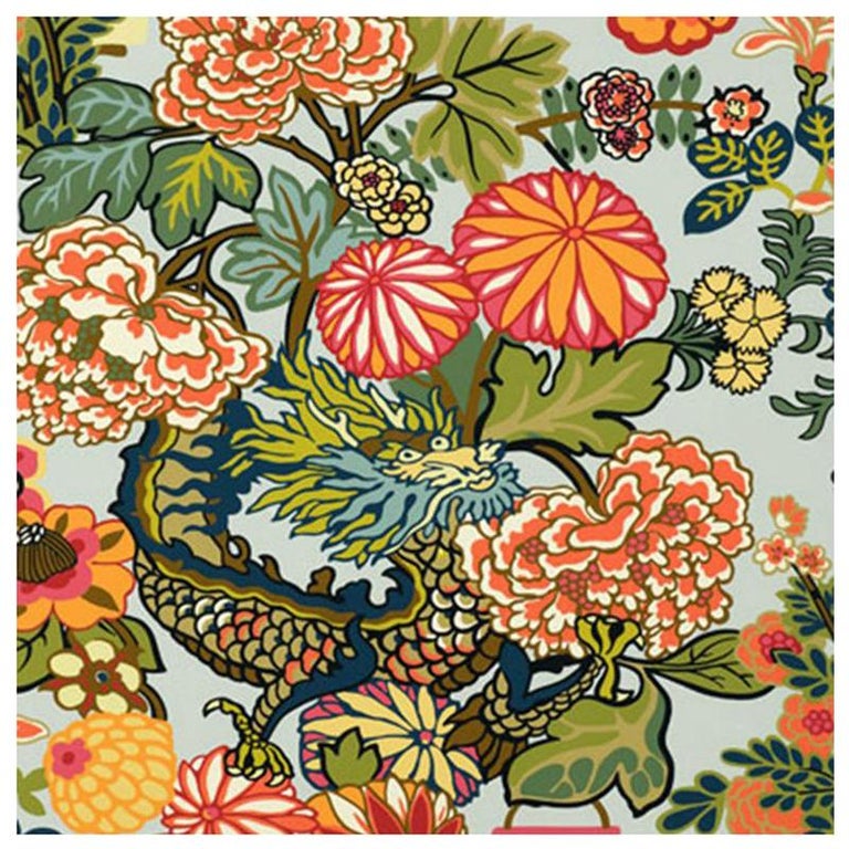 Schumacher Chiang Mai Dragon Wallpaper, New