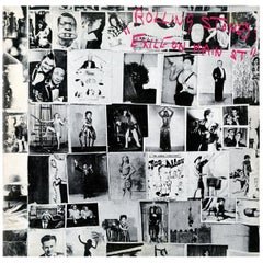 Original Rolling Stones Exile on Main Street Vinyl Record 'First Pressing'