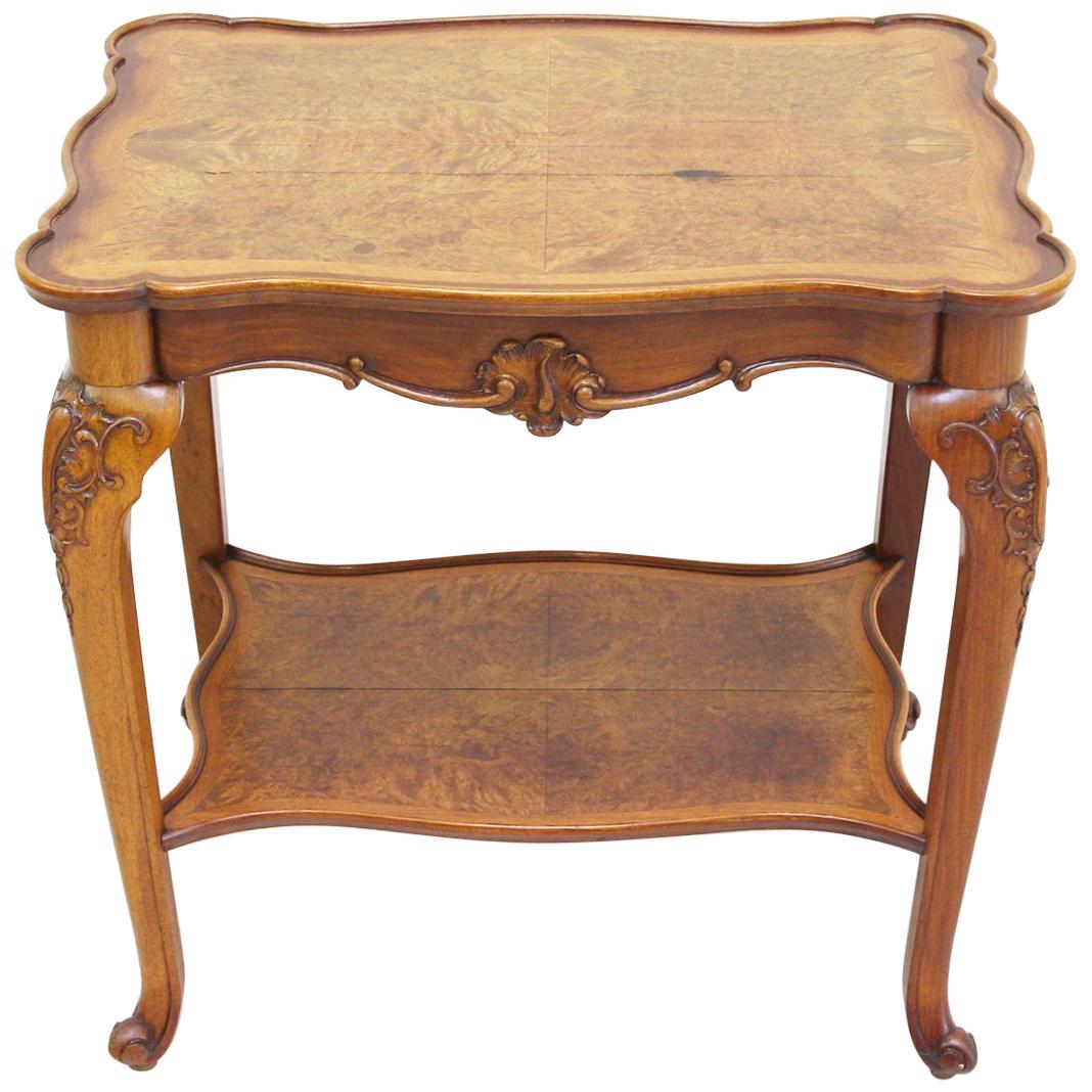 Tea Table Antique Chippendale Rustic Minibar Side Table Bar Old For Sale