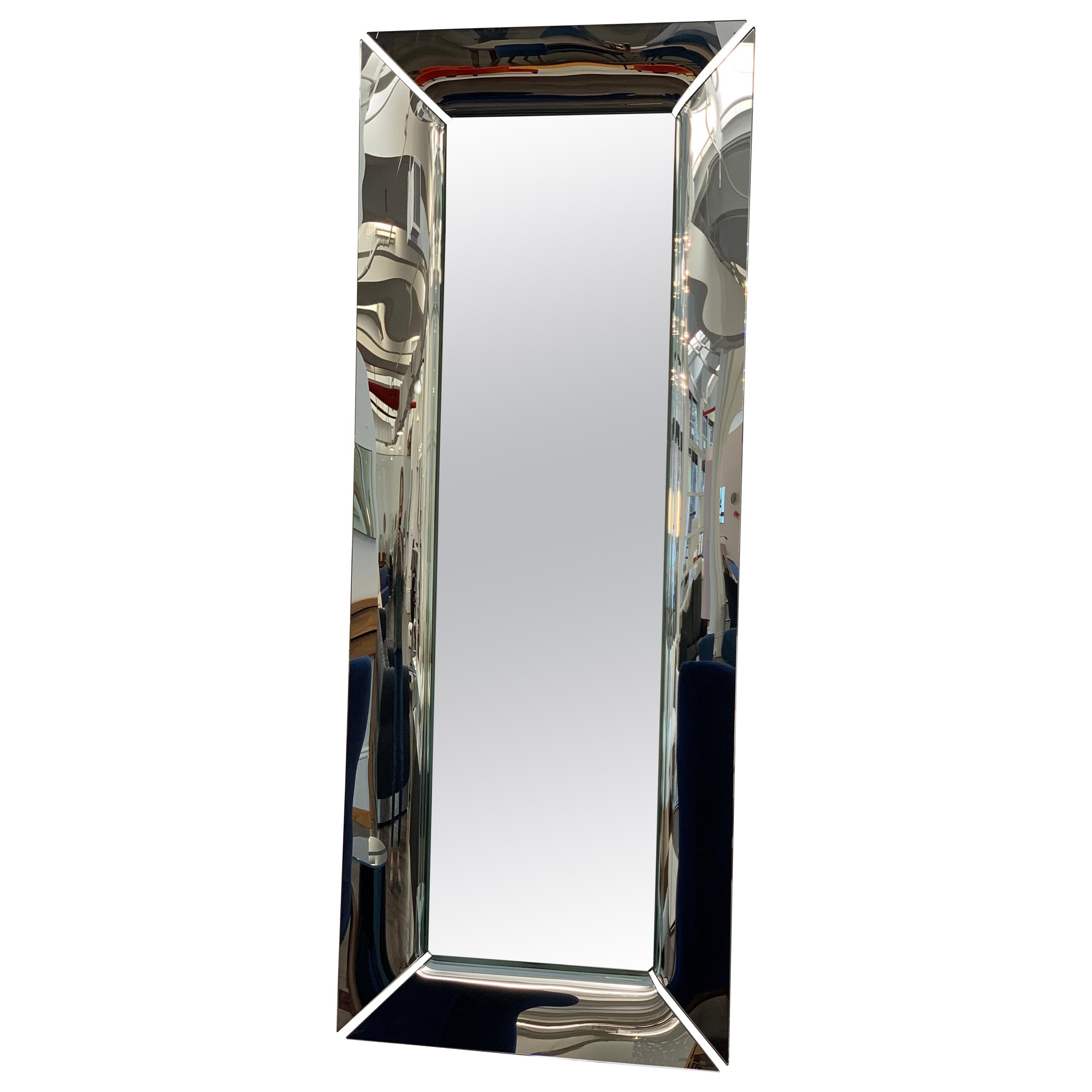 Fiam Caadre Wall Mirror Designed by Philippe Starck