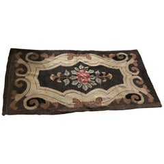 19th Century American Hooked Rug