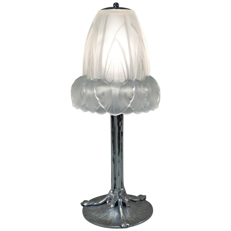 French 1920s Art Deco Table Lamp For Sale