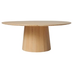 Oak Dining Table by Kaspar Hamacher