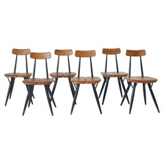 Set of 6 "Pirkka" Chairs by Ilmari Tapiovaara