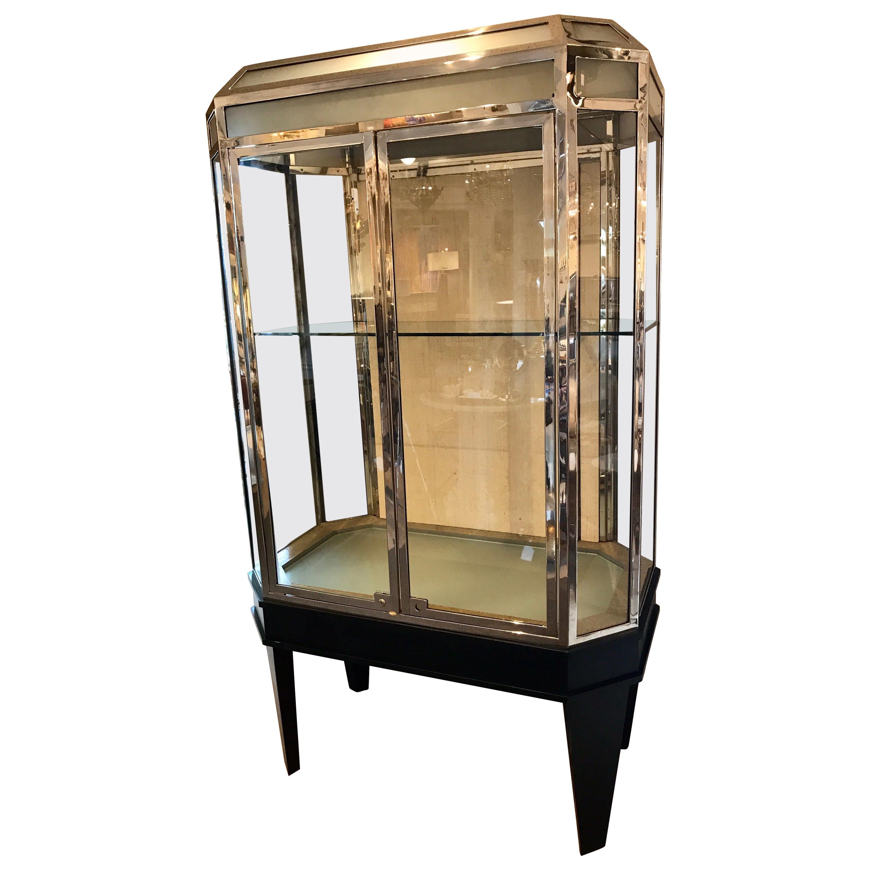 Chanel Boutique Display Case or Vitrine, Two Available For Sale at 1stDibs
