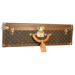 Vintage 1980s Louis Vuitton Suitcase, Alzer 70 Louis Vuitton Suitcase