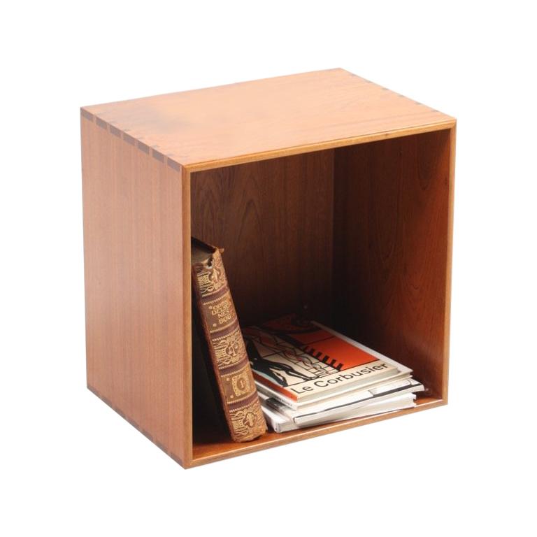 Wall Mounted Square Bookcase by Mogens Koch For Sale