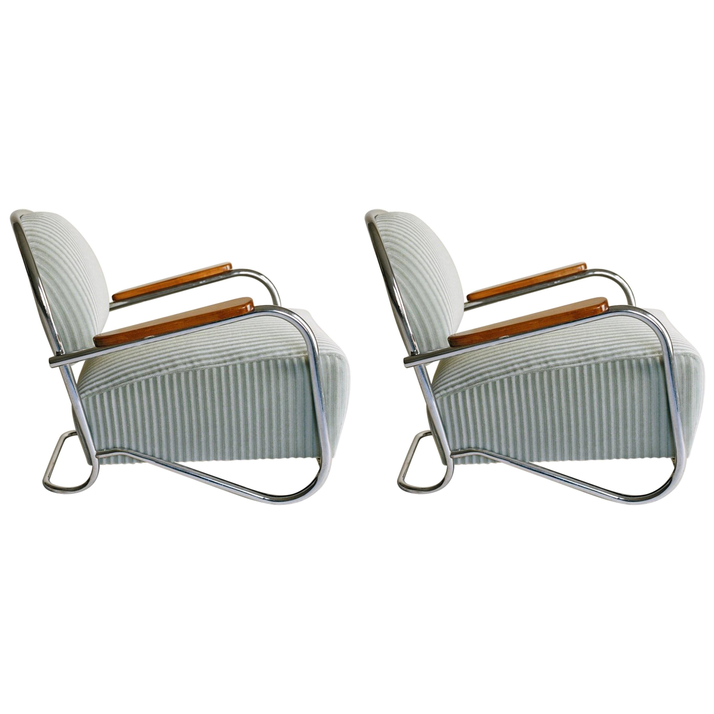 K.E.M. Weber, Pair of Lounge Chairs, 1934