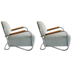 K.E.M. Weber, Pair of Lounge Chairs, 1934