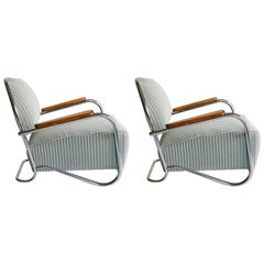 K.E.M. Weber, Pair of Lounge Chairs, 1934