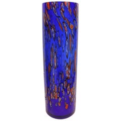 Vaso monumentale in vetro artistico di Murano