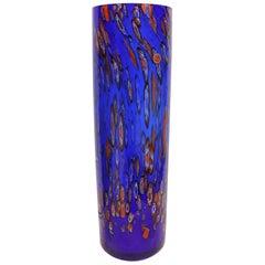 Retro Monumental Murano Art Glass Vase