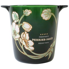 Vintage Perrier-Jouet French Champagne Bucket Art Nouveau