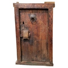 Antique 19th Century Dogon Door with Casing