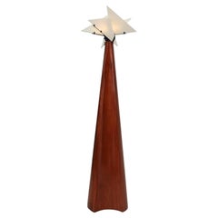 Nun 'Curve' Floor Lamp in the Manner of Pierre Chareau