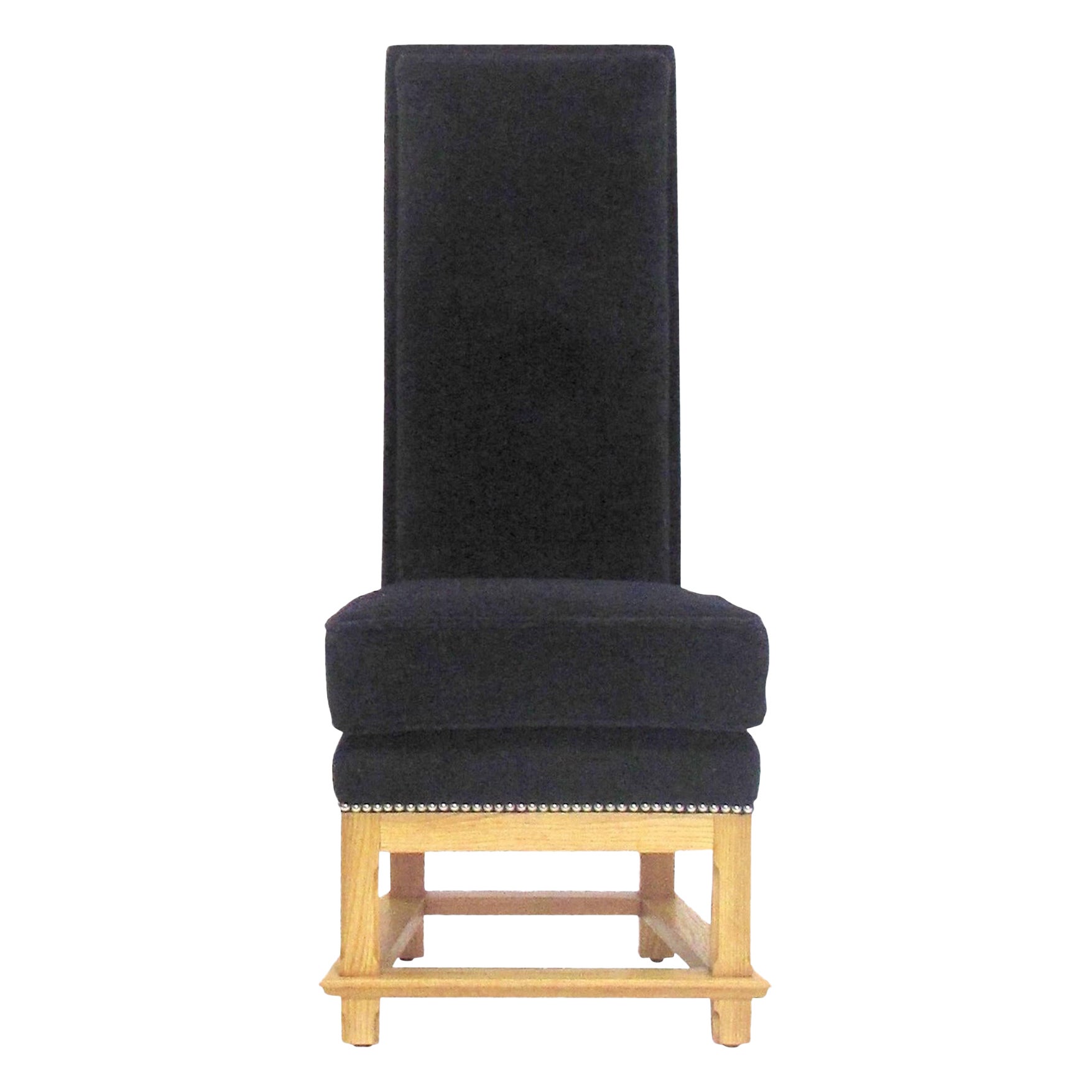 Chaise "Zeus" à la manière de Jean-Michel Frank