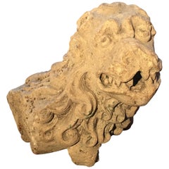 Carved Stone Lion