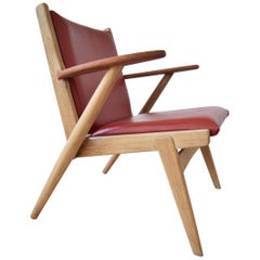 Danish Midcentury Arne Wahl Iversen nr.14 Lounge Chair, 1955