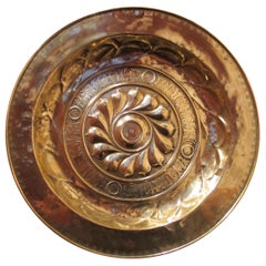 Brass ALM Dish with Medaillons