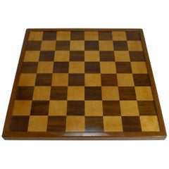 Antique English Chess Board c.1900