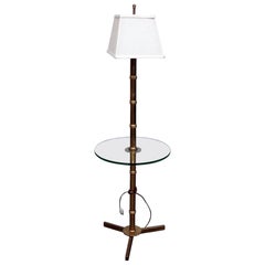 Vintage Maison Jansen Regency Style Lamp Table