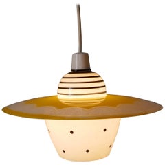 1950s Vintage Mid-Century Modern Sputnik Ceiling Light