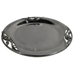 Georg Jensen Blossom Sterling Silver Pin Tray