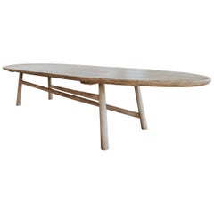 Customized /Creation of Extra Large Poplarwood Table 