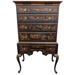 Vintage Drexel Heritage Asian Inspired Highboy