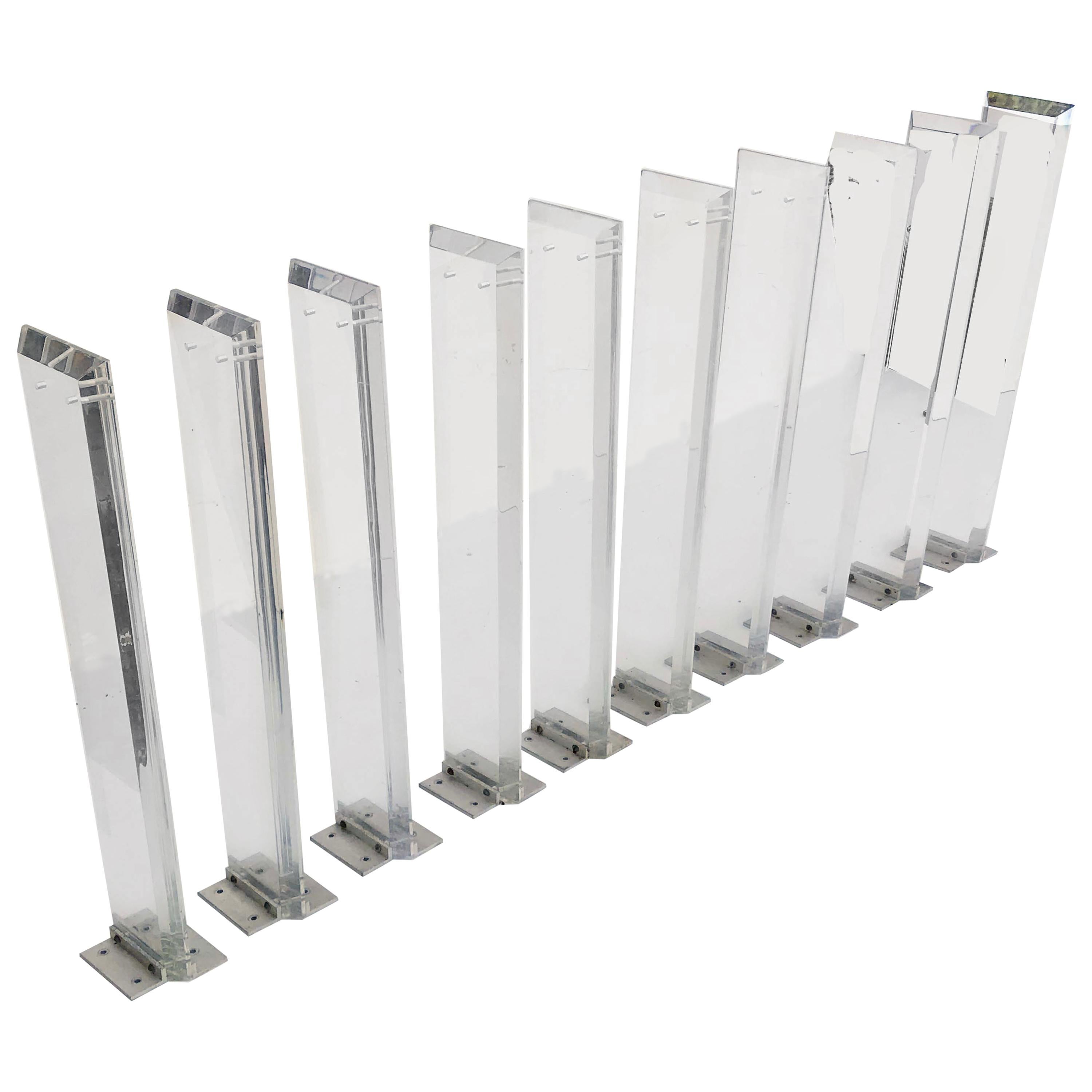 Lucite Baluster