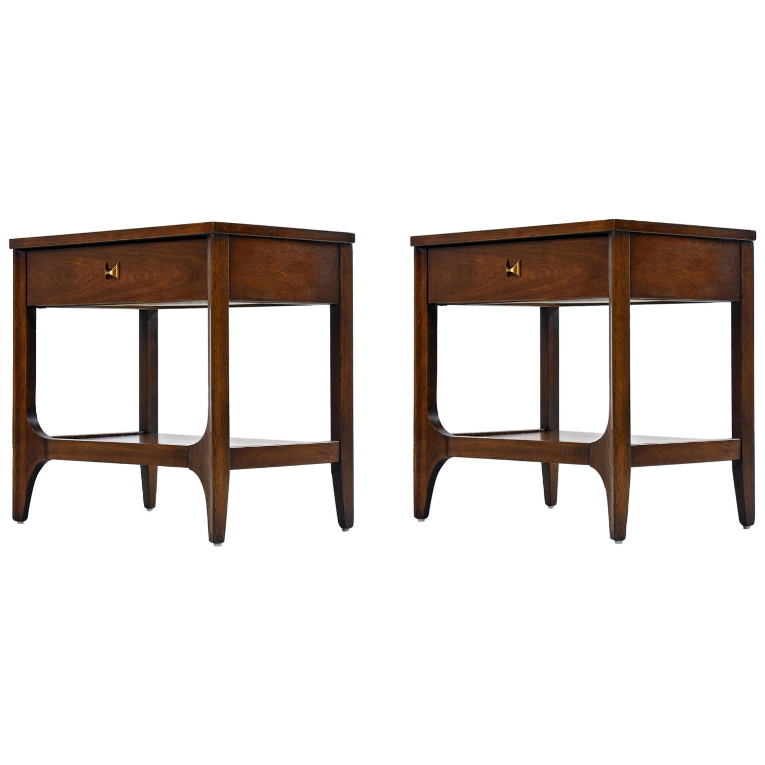 Broyhill Brasilia Nightstand Bedside End Tables By O Niemeyer At Broyhill Brasilia Nightstand Bedside End Tables By O Niemeyer At 1stdibs