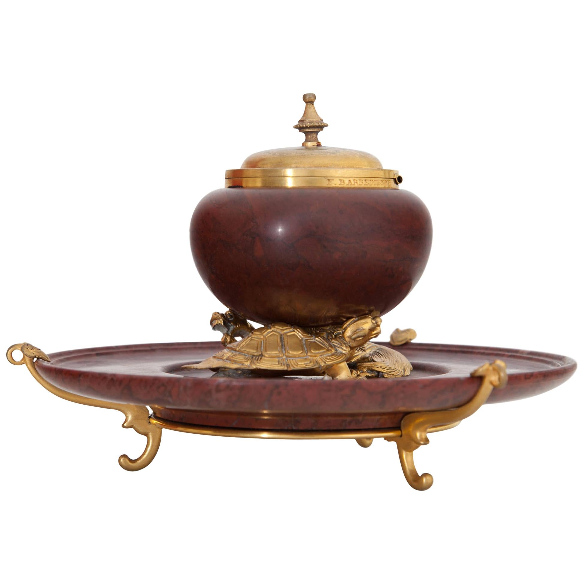 Inkwell by F. Barbedienne, France, circa 1900