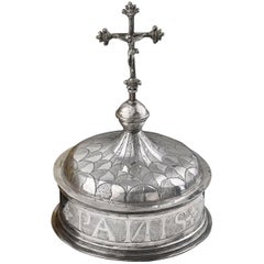 Spanish Silver Pyx, circa 1600