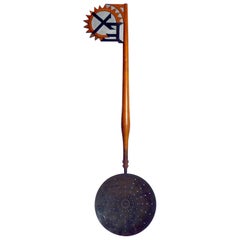 1900 French Sign Depicting a Skimmer Ladle Used for Advertising
