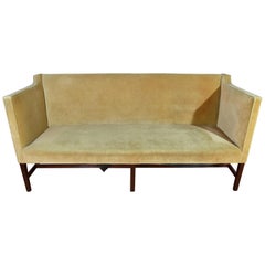 Kittinger Style Antique English Chippendale Box/Tuxedo Sofa-Kaare Klint Style