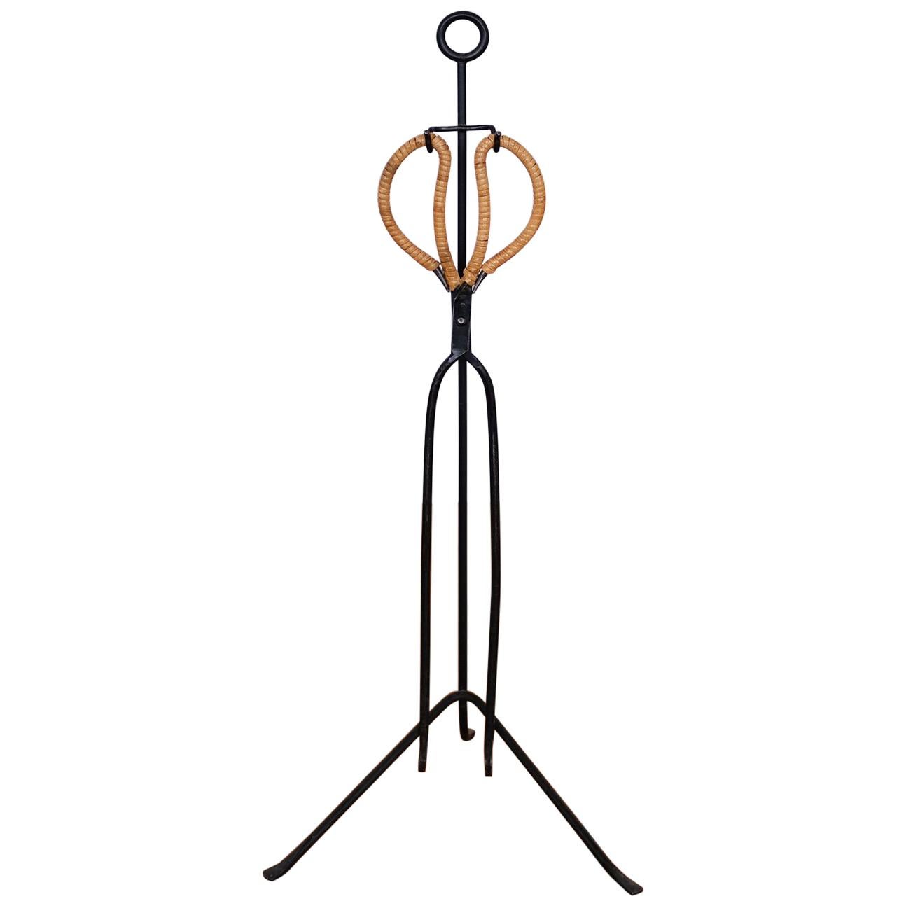 Vintage Fireplace Tongs For Sale on 1stDibs