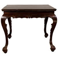 Chinese Square Display Table with Scroll Corners, circa 1850 For Sale ...