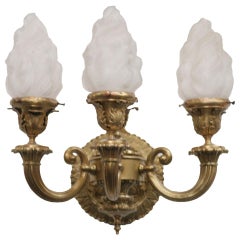 Bronze Classical Revival Wall Sconce