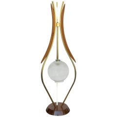 Mid-Century Modern Floor Lamp in the Style of Adrian Pearsall