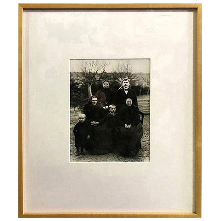 August Sander Silver Gelatin Photographic Print "Farming Family" For Sale