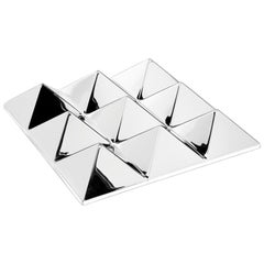 Mirror Sculpture, Nine-Pyramid Wall Hanging by Verner Panton