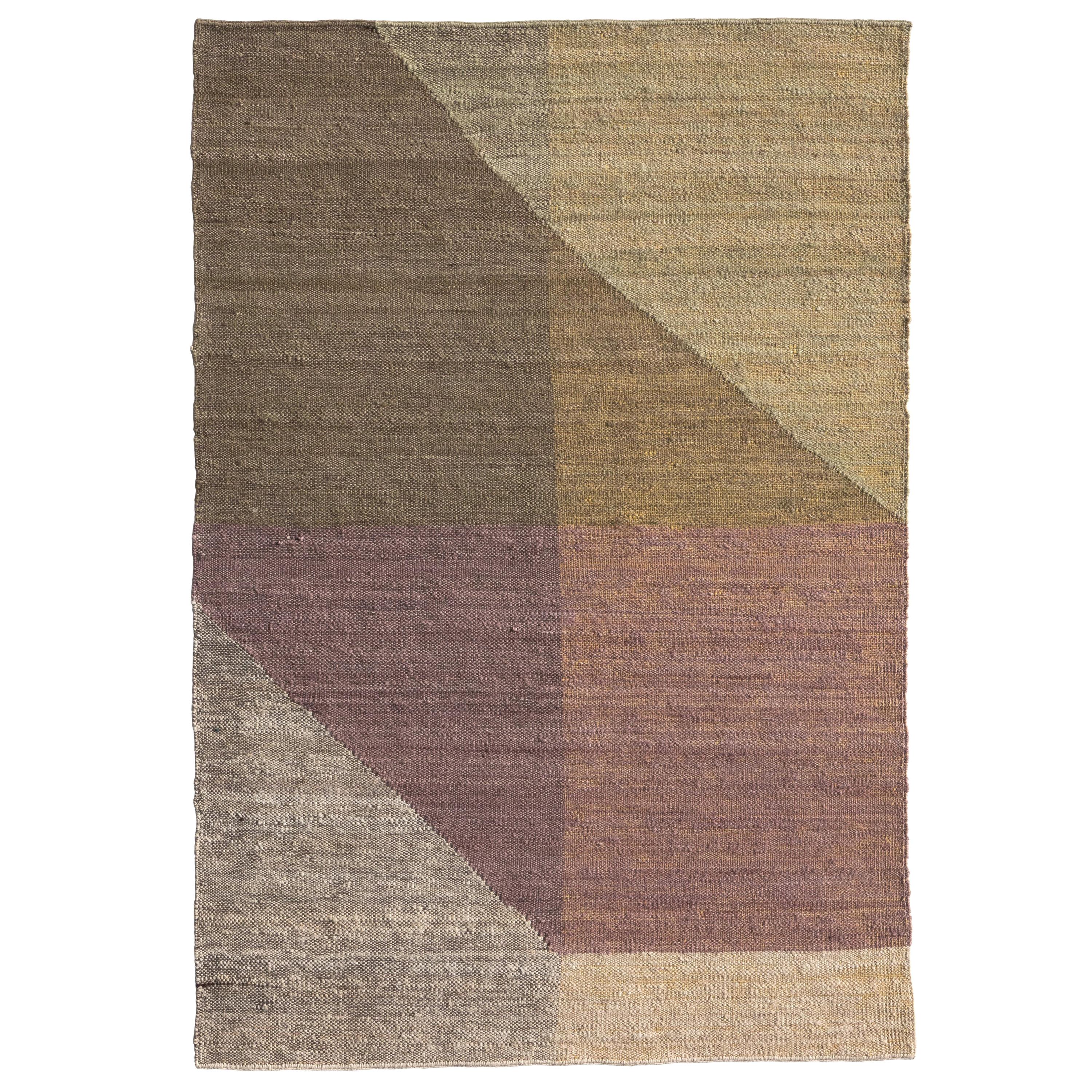 Nanimarquina Capas 5 Standard Rug in Beige by Mathias Hahn, Small For Sale