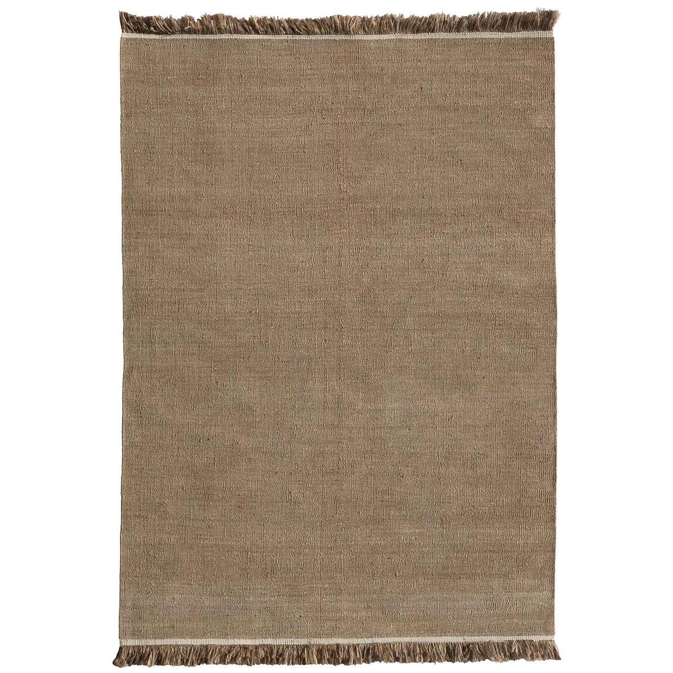 Nanimarquina Wellbeing Nettle Dhurrie Medium Rug by Ilse Crawford, Small For Sale