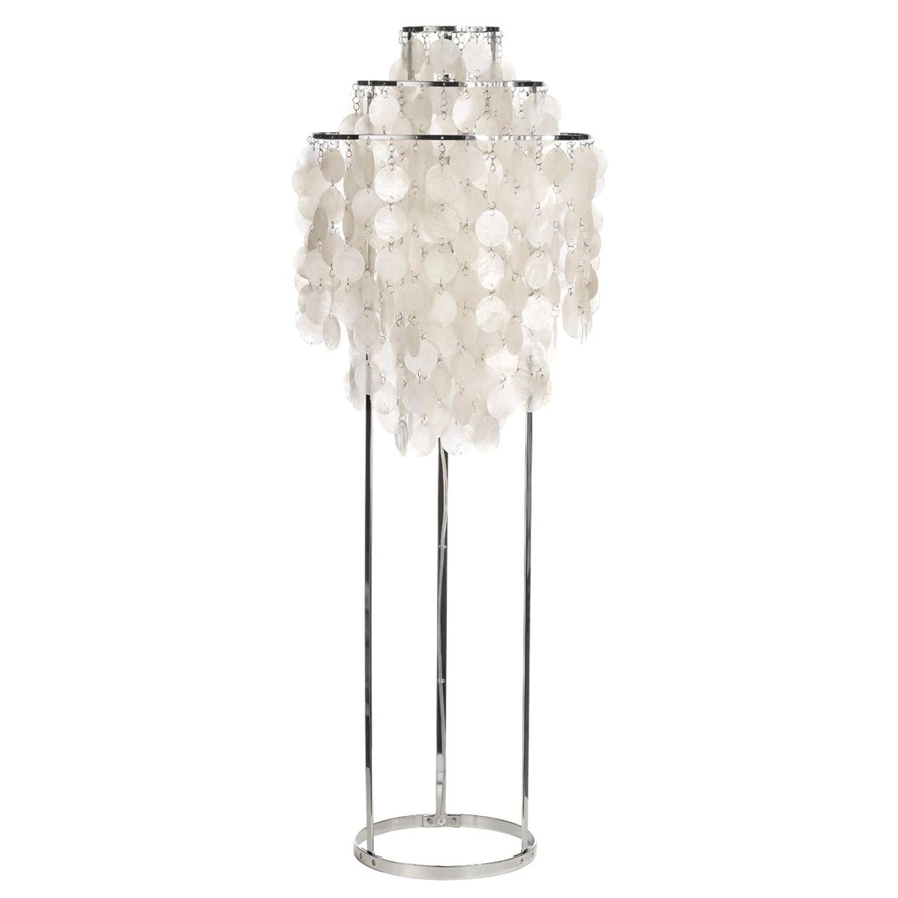 Fun 1STM Seashell Floor Lamp by Verner Panton