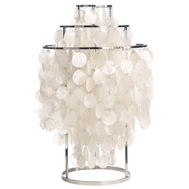 Fun 1TM Seashell Table Lamp by Verner Panton For Sale at 1stDibs