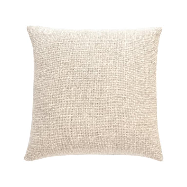 Nanimarquina Wellbeing Large Light Cushion in Ivory by Ilse Crawford