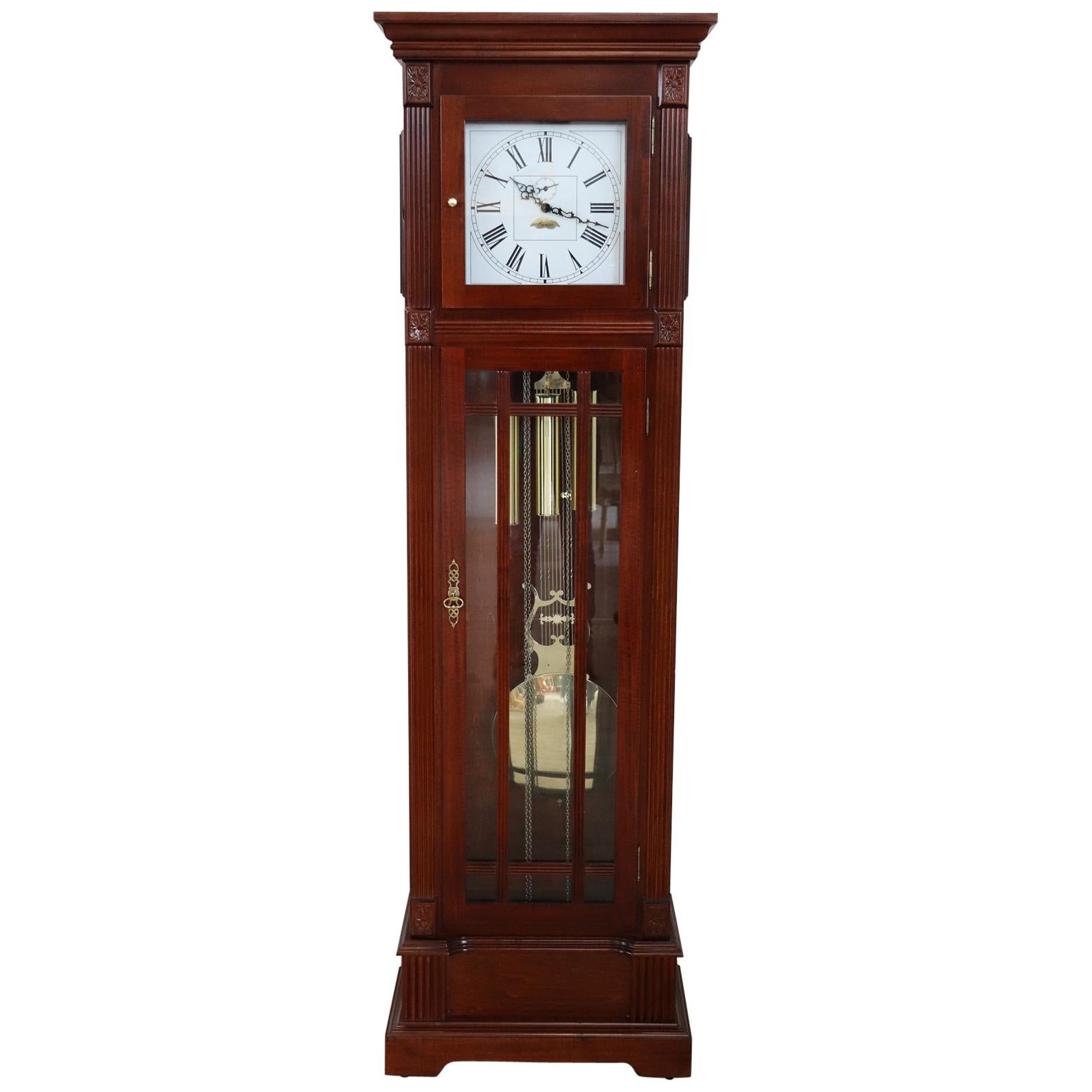 21st Century Longcase Clock or Tall Case Clock German Kieninger Mechanism