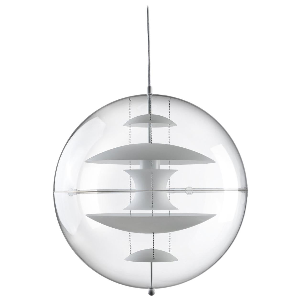 VP Globe Glass Standard Pendant Light by Verner Panton For Sale at 1stDibs