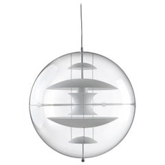 VP Globe Glass Large Pendant Light by Verner Panton