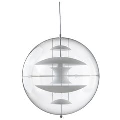VP Globe Glass Standard Pendant Light by Verner Panton